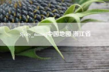 平凉中国地图 浙江省