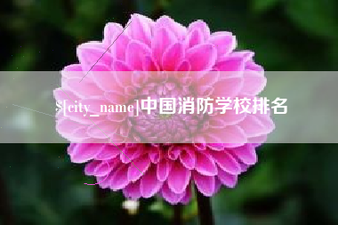 平凉中国消防学校排名