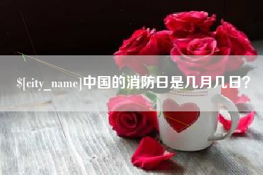 平凉中国的消防日是几月几日？
