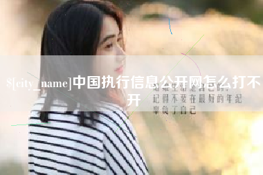 平凉中国执行信息公开网怎么打不开