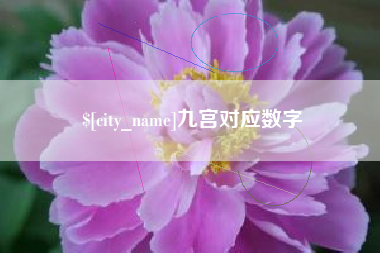 平凉九宫对应数字