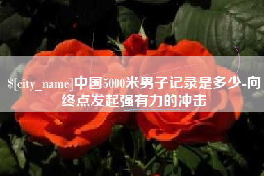 平凉中国5000米男子记录是多少-向终点发起强有力的冲击