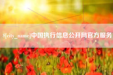 平凉中国执行信息公开网官方服务