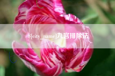 平凉九宫排除法