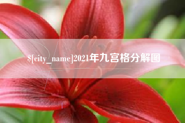 平凉2021年九宫格分解图