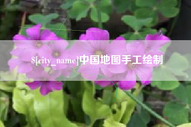平凉中国地图手工绘制