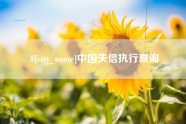 平凉中国失信执行查询