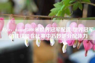 平凉5000米世界冠军配速-世界冠军们往往能在比赛中巧妙地分配体力