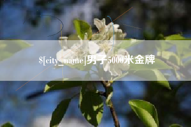 平凉男子5000米金牌