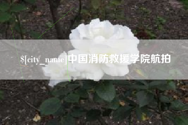 平凉中国消防救援学院航拍