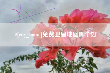 平凉免费卫星地图哪个好