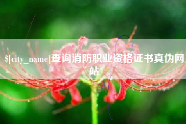 平凉查询消防职业资格证书真伪网站