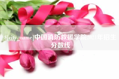 平凉中国消防救援学院2021年招生分数线